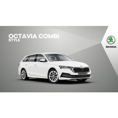 Škoda Octavia Combi Style 1.5 TSI e-TEC 110 kW 7-stup. automat. Bílá Candy