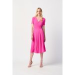 Joseph Ribkoff dámské šaty se skládanou sukní 241013/4202 Růžová 36/8 – Zboží Mobilmania