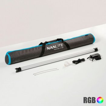 NANLITE Pavotube II 30C LED RGBWW Tube Light 1 Light Kit