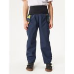 Unuo Dětské softshellové kalhoty s fleecem Basic, Tm. Modročerná, Dinosauři – Zbozi.Blesk.cz