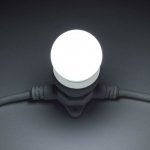decoLED LED žárovka patice E27 ledově bílá 12 diod – Hledejceny.cz