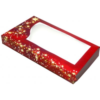 Krabice na vánoční cukroví 36 x 22 x 5 cm, 1,5 kg – Zboží Dáma