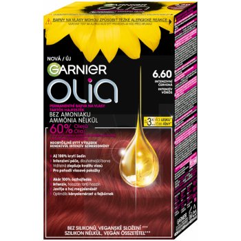 Garnier Olia 6.60 Intenzivní červená barva na vlasy