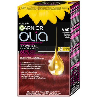 Garnier Olia 6.60 Intenzivní červená barva na vlasy od 129 Kč - Heureka.cz