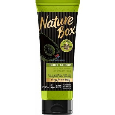 Nature Box tělový peeling Avocado Oil 200 ml – Zboží Mobilmania