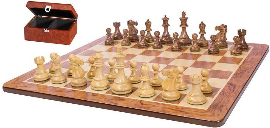 Luxusní šachové sety Jaques sheesham chess sets 3,5" od 3 225 Kč -  Heureka.cz