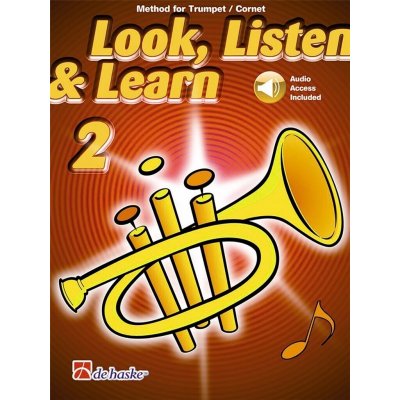 LOOK, LISTEN & LEARN 2 + Audio Online method for trumpet trumpeta – Zboží Dáma