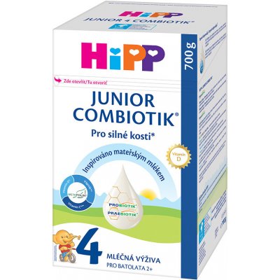 HiPP 4 Junior Combiotik 2 x 700 g – Hledejceny.cz
