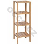 Autronic Regál 4 police DR-011-4 – Hledejceny.cz