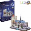 3D puzzle Alltoys 3D puzzle svítící Notre Dame de Paris 144 ks
