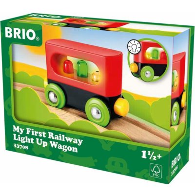 Brio 33708 Můj první vagón se světlem – Zbozi.Blesk.cz