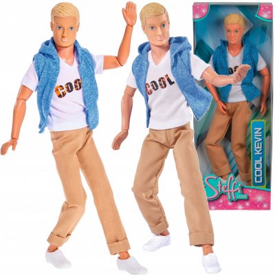 Simba Steffi Love Panáček Cool Kevin modrá vesta – Zboží Mobilmania