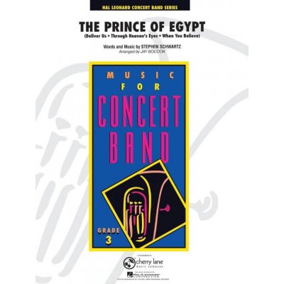 The Prince of Egypt Princ egyptský noty pro školní orchestr party partitura – Hledejceny.cz
