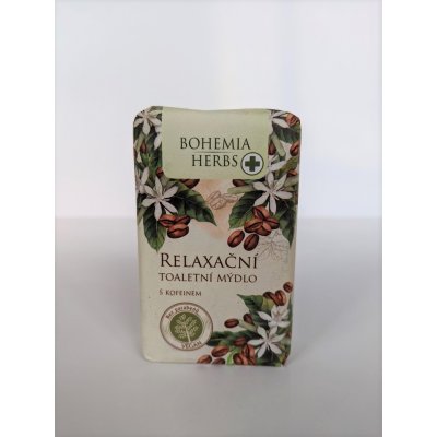 Bohemia Herbs Kofein relaxační toaletní mýdlo 100 g – Hledejceny.cz