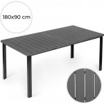 MultiGarden SAK-180-4-1 Zahradní stůl pro 8 osob, 180x90 cm, šedá deska – Hledejceny.cz