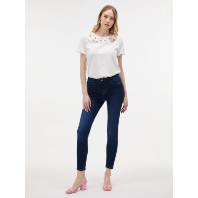 ORSAY Tmavě modré dámské skinny džíny fit – Hledejceny.cz