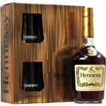 Hennessy VS 40% 0,7 l (dárkové balení 2 sklenice) – Zbozi.Blesk.cz
