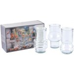 Váza, mix, 17cm, box 3ks, čirá|Vidrios San Miguel|Recycled Glass – Hledejceny.cz