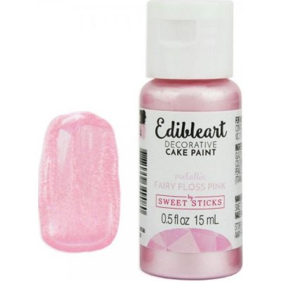 Sweet Sticks Tekutá barva Metallic Fairy Floss Pink 15 ml – Hledejceny.cz