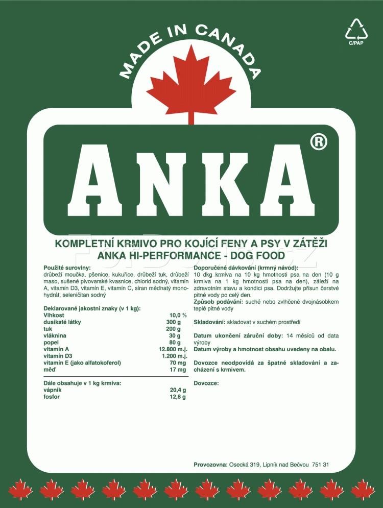 Anka Hi Performance 10 kg