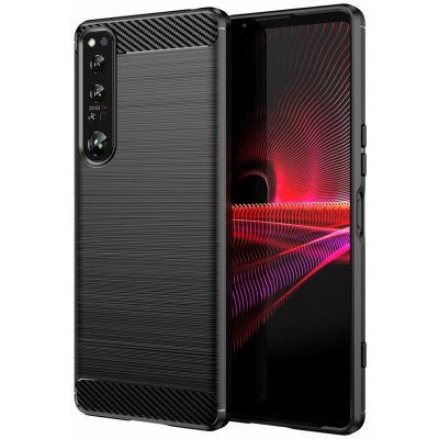 Pouzdro IZMAEL.eu Carbon Bush TPU Sony Xperia 1 IV Sony Xperia 1 IV černé – Zbozi.Blesk.cz