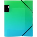 Ombre Desky chlopně a gum.Ombre - A4 zelené 1 ks – Hledejceny.cz
