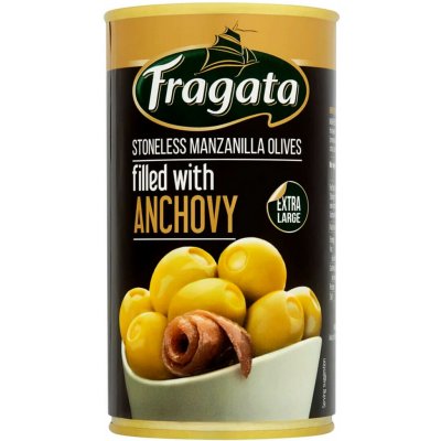 Fragata Olivy zelené s ančovičkou 300 g – Zboží Dáma