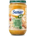 Sunar BIO Zelenina těstoviny kuřecí maso 12m+ 235 g – Zboží Dáma