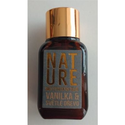 Nature Esenciální olej Vanilka a Světlé dřevo 10 ml – Zbozi.Blesk.cz