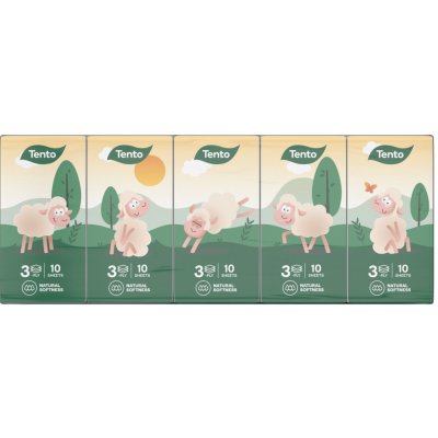 Tento papírové kapesníčky Ovečka 2-vrstvé 10 ks – Zbozi.Blesk.cz