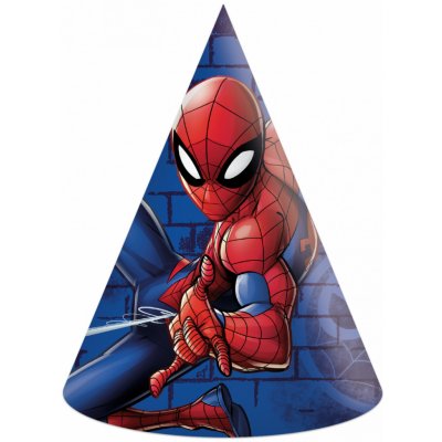 Procos Spiderman čepičky 6ks – Zboží Dáma