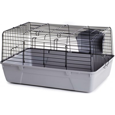 JK ANIMALS klec králík Black šedá 70 x 44 x 37 cm – Zboží Dáma