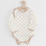 Kojenecké celorozepínací body New Baby Classic II hvězdy béžové – Hledejceny.cz