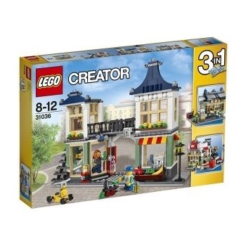 LEGO® Creator 31036 Obchod s hračkami a potravinami