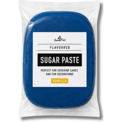 Fondán na dort SweetArt Dark Blue vanilkový 250 g – Sleviste.cz