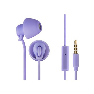 Sluchátka Thomson EAR3008 s mikrofonem fialová