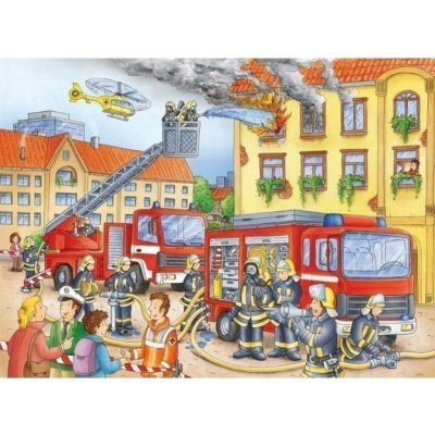 Ravensburger Hasiči 100 dílků – Zbozi.Blesk.cz