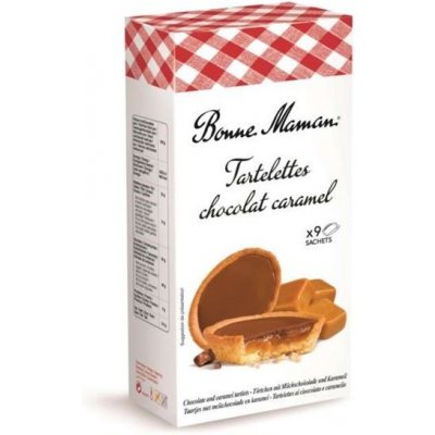 Tartaletky Bonne Maman čokoláda a karamel, 135 g – Zboží Dáma