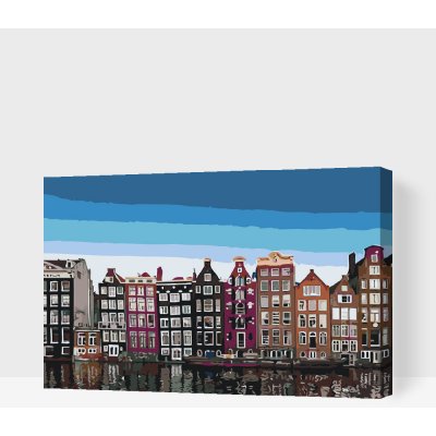 Vymalujsisam Malování podle čísel Domy v Amsterdamu 2 – Zboží Mobilmania