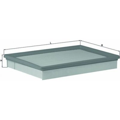 Vzduchový filtr MAHLE ORIGINAL LX 1841/1 (LX1841/1) – Hledejceny.cz