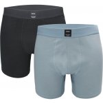 Mexx pánské boxerky 2 kusy navy modrá Lavender – Sleviste.cz