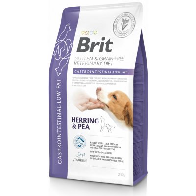 Brit Veterinary Diet Dog Grain Free Gastrointestinal Low Fat 12 kg – Hledejceny.cz