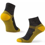 Zulu ponožky Merino Lite Men šedá/žlutá – Zboží Mobilmania