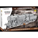 COBI 6281 World War II 1:35 Parní lokomotiva Kriegslokomotive Baureihe 52 s tendrem – Zboží Dáma