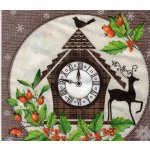 Ubrousek 33x33 cm HODINY – Zboží Mobilmania