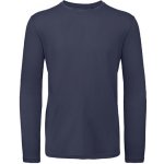 B&C Teplejší tričko BC s dlouhým rukávem námořní modrá – Zboží Dáma