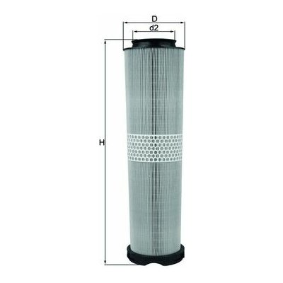 KNECHT Vzduchový filtr LX8166 – Hledejceny.cz