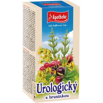 Apotheke Natur urologický s brusinkou čaj 20 x 1,5 g