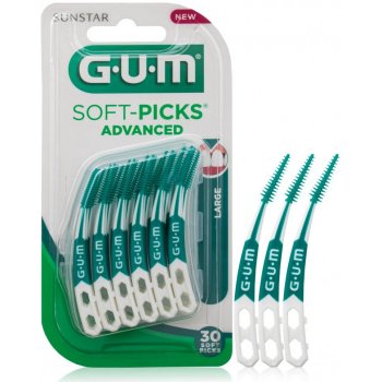 GUM Soft-Picks Advanced masážní mezizubní kartáček large