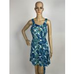 Wandeng Dámské smaragdové letní šaty Tyna smaragd – Zboží Mobilmania